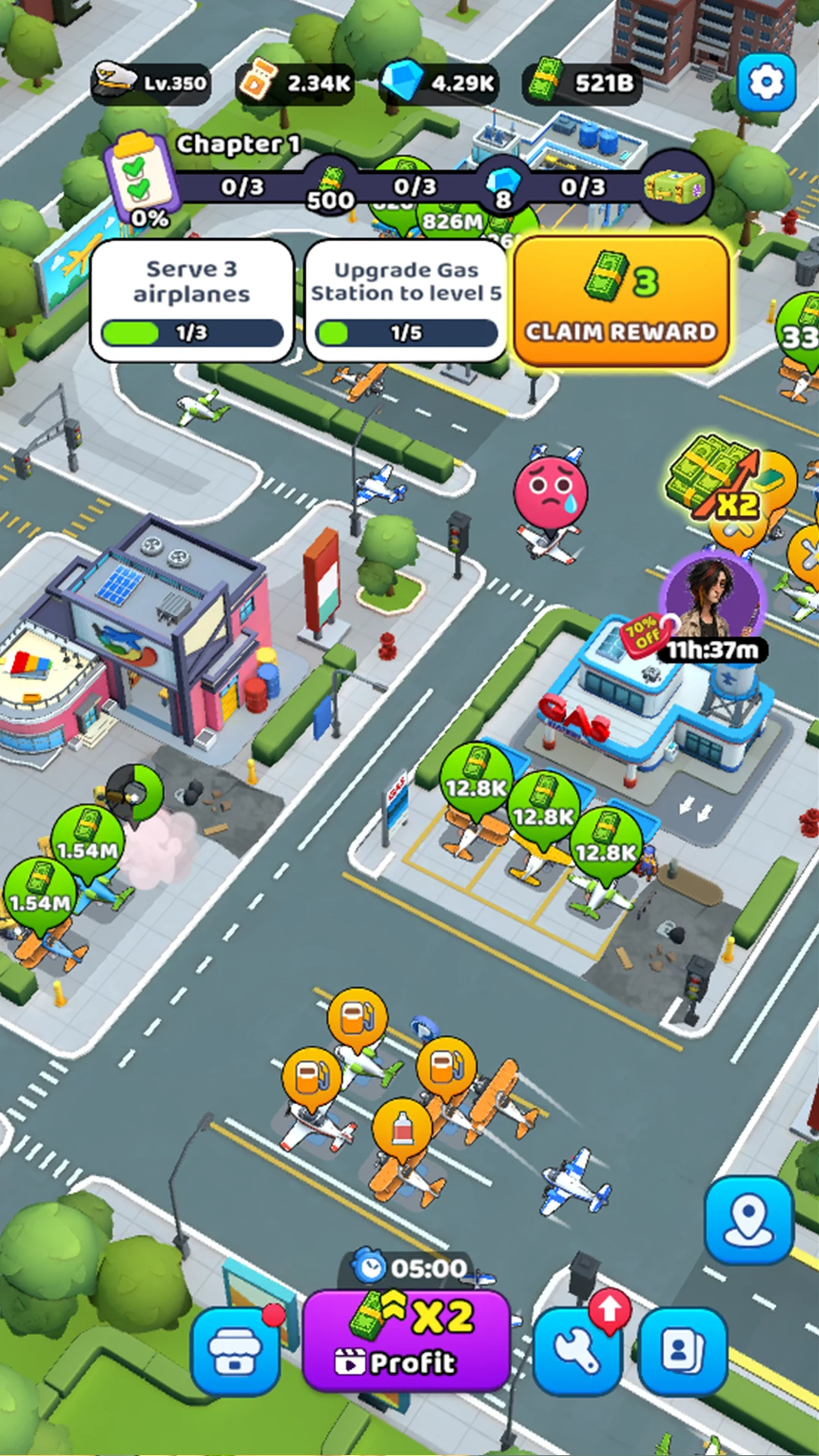 Airplane Manager Tycoon Empire screenshot